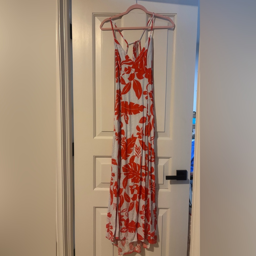 Floral Maxi Dress. Open back detail. Brand new with tags.